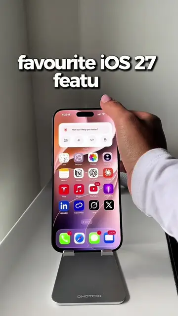 front and back camera filming!?! Say less #ios27 #iphone #apple #techtok #part3 