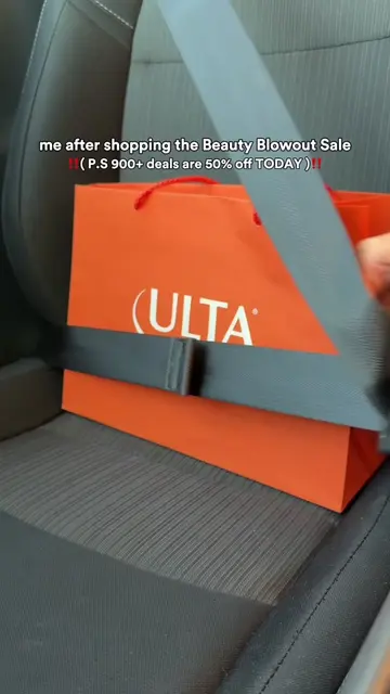 Seatbelt buckled for the haul of the season. 🛍️ Shop 50% off must-have beauty p