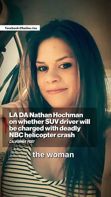 LA District Attorney Nathan Hochman weighed in on whether the SUV driver charged