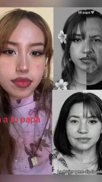 Gemini ChatGPT how to make the you look like your mom trend. family resemblance 