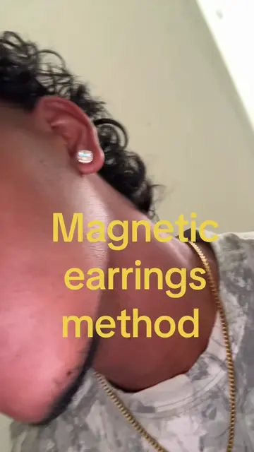 Magnetic Fashion Diamond Earrings#fyp #fypシ #fypシ゚viral #trending #viral #foryou
