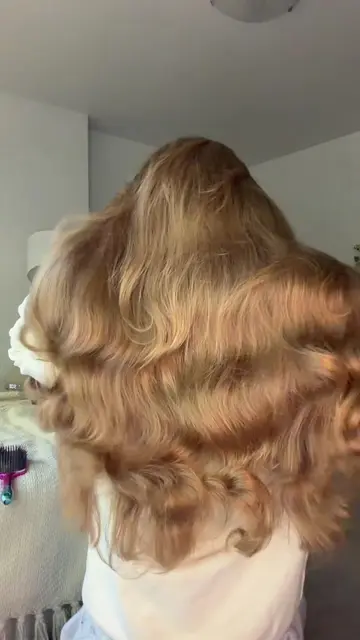 It worked just as I wanted yaaay #goodhairday #hairtok #hairinspo #hair #waves