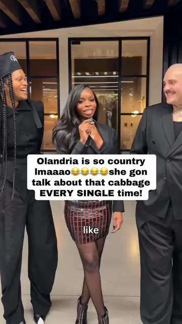 Olandria is so country lol she loves cooking cabbage on her spare time 😂🥬 #ola