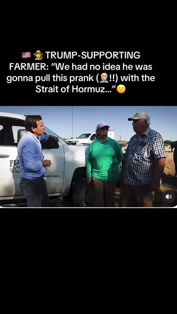 🇺🇸 🧑‍🌾 TRUMP-SUPPORTING FARMER: “We had no idea he was gonna pull this prank