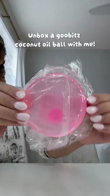 Coconut oil ball!!! #squishyasmr #coconutoilsquishy #unboxing #fyp #viral 