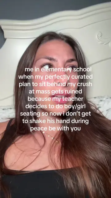 the worst was when he got sat at the end of the pew in front of me and then i ha