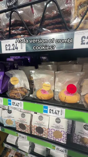 Asda version of crumbl cookies? #newin #newfinds #new #libbiefitzpatrick #trendi