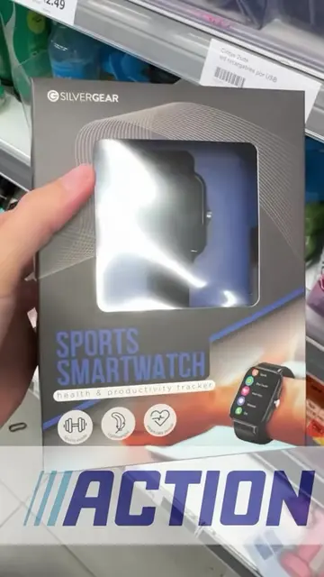 A sports smartwatch for €9.95. It includes basic features like step counting, sl