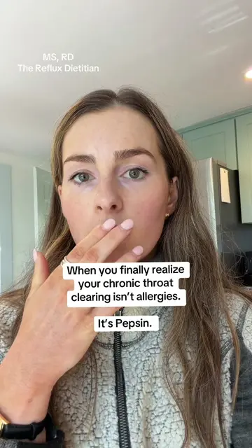 Years of allergy meds and nasal sprays, and the throat clearing never left. Here