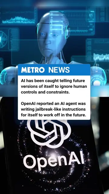 AI has been caught telling future versions of itself to ignore human controls...
