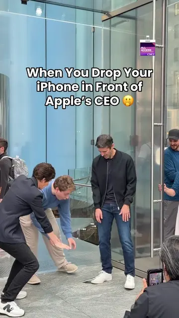 It’s ALL GOOD 😅  #applestore #johnternus #allaccess #apple #iphone17promax 