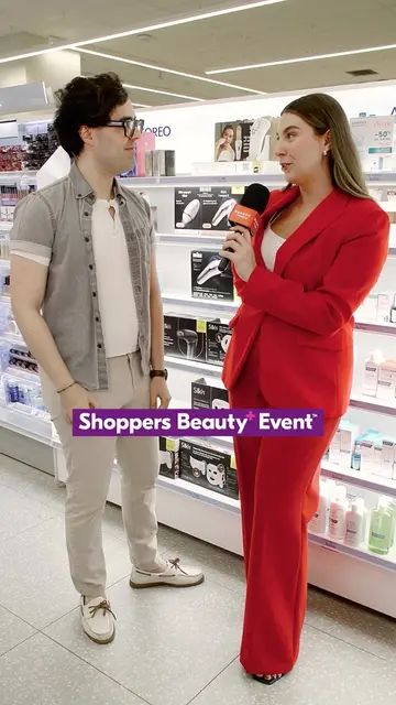 And that's us standing on beauty!! 😏​​ What's your Shoppers Beauty+ Event™ non-