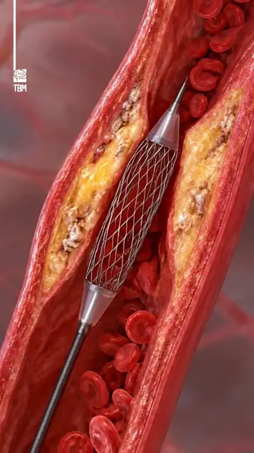 How a Heart Stent Works - How does a coronary stent reopen a narrowed artery, re