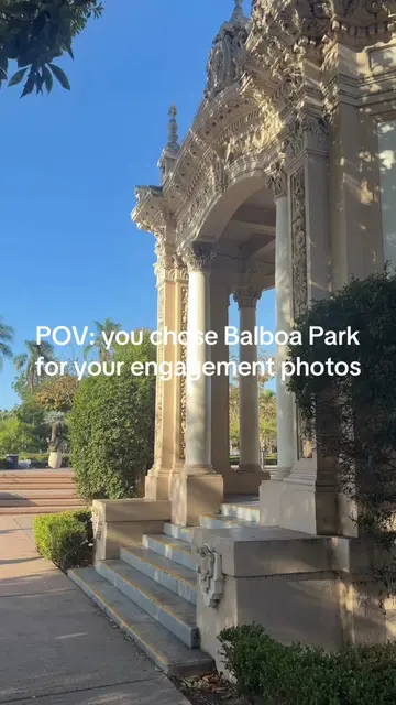 I will never get over this location! I highly recommend Balboa park for your eng