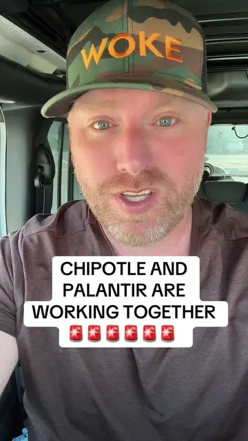 @Chipotle chose to partner with Palantir, a company deeply tied to ICE surveilla