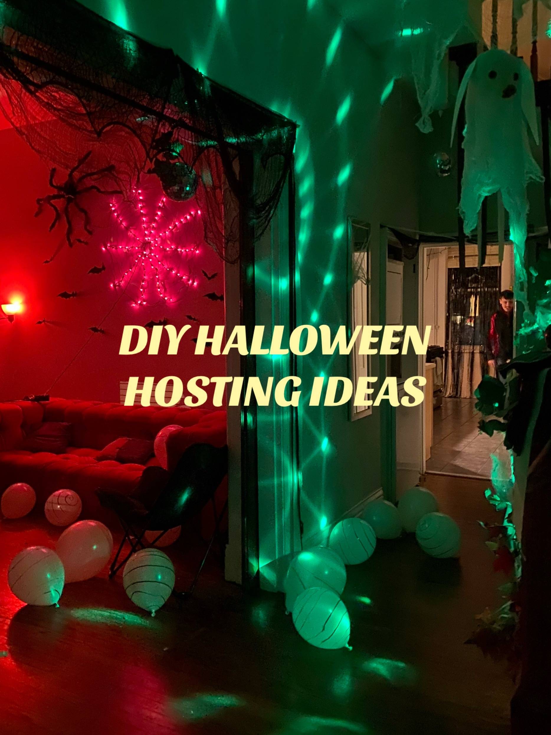 Follow for a series on party themes ! #halloweenparty #diyhalloween #halloweende