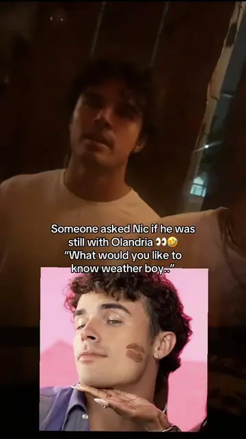 Someone asked Nic if he’s still with Olandria 👀 #nic #nicolandria #olandria #ni