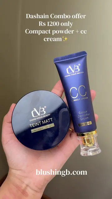 Cc cream + compact powder  #unfreeze #viraltiktok #compactpowder #cccream 