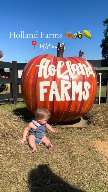 One of our favorite Fall traditions is spent at Holland Farms in Milton,Fl 🫶🍂�