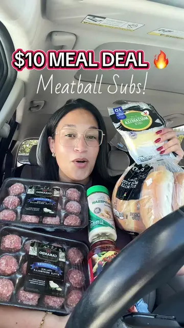 $10 Meal Deal at Stop & Shop this week valid thru 9/24! 🔥 Meatball Sub! #mealde