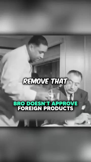 Bro Doesn't Approve Foreign Products 😭