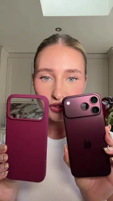 Unboxing my new @apple IPhone 18 pro max in burgundy 🥀📱  #iphone18promax #ipho