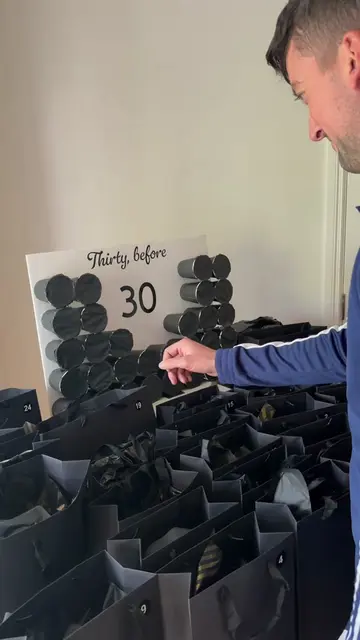 Did he just hand pick the worst one to begin with? 🤣🤣🤣 #30giftsfor30 #30thbir