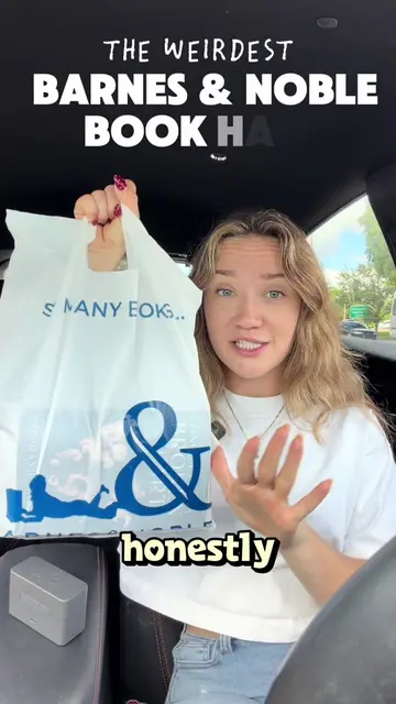 The weirdest @Barnes & Noble book haul 🫠 📚  The “crazy” good readers: @Maya + 