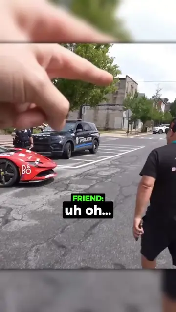 Entitled Cop Tickets Ferrari Driver...