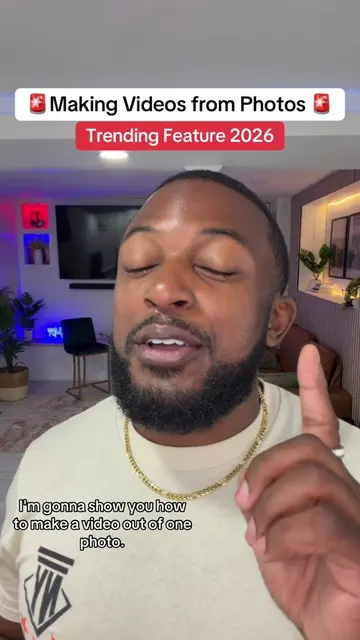 Making videos from photos! Yes it’s real and there’s a feature in TikTok called 