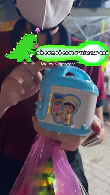 Đồ chơi nồi cơm điện 🤭 #dieumykhunglongbong #emtraidm #dochoinoicom #dochoinaua