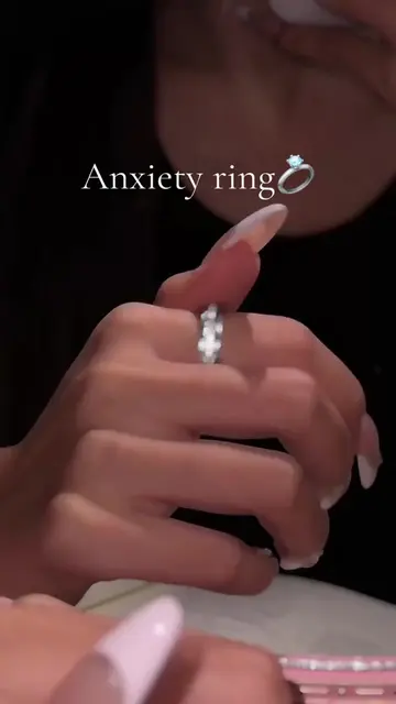 Regret Not Buying Earlier, Ease Nervousness#rings#anxietyrelief #giftforher #fyp