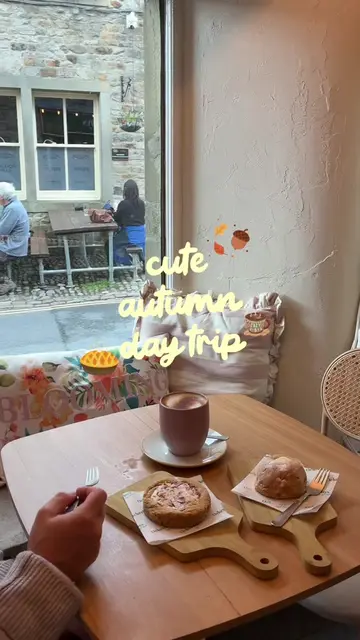 🍂 a super cute autumn day trip to Grassington  📌 park at Linton Falls 🍪 @Ocke