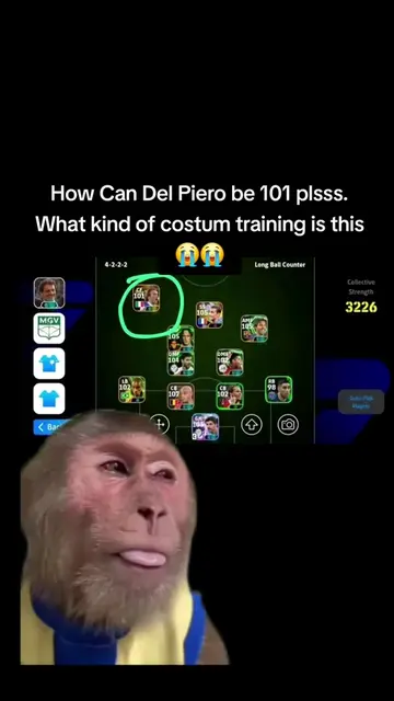 Bro wants to traumatise us😭 How Can Del Piero be 101 plsss. What kind of costum