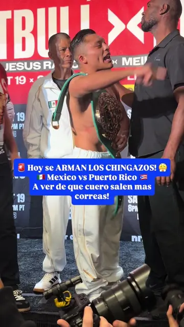 🇲🇽 MÉXICO VS PUERTO RICO 🇵🇷 ¡PITBULL CRUZ VS NÉSTOR BRAVO! Isaac Pitbull Cru