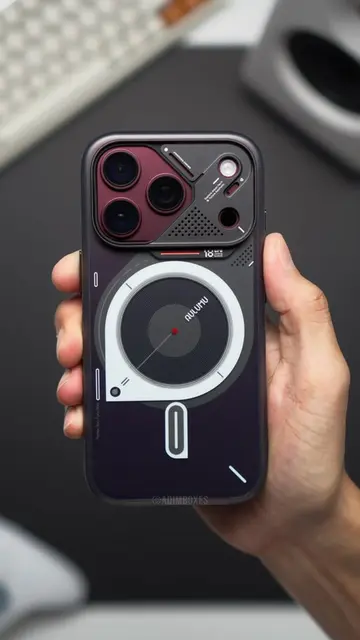 Unboxing ASMR unboxing of iPhone 18 Pro Burgundy and Aulumu A18 Hyper Frosted Ca