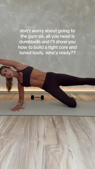 Building muscle and sculpting our bodies with the 3-2-1 method. Grab weights and