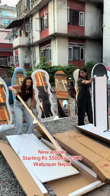 🪞✨ STAND MIRROR NEW ARRIVALS ARE HERE! Wallpaper Nepal मा आइपुगेको छ latest col
