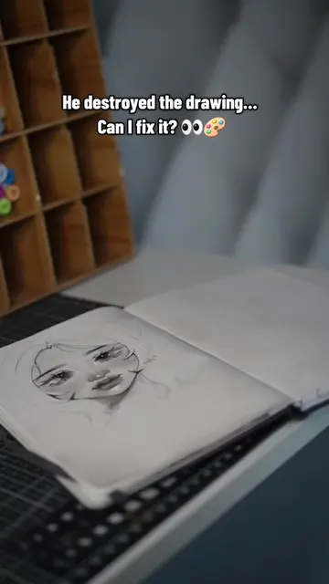 fix drawing a kid destroyed #dessin #fypシ゚viral🖤tiktok #art #digitalart #doodle