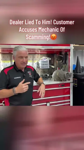Dealer Lied To Him! Customer Accuses Mechanic Of Scamming!😡 #mechanic #dealersh