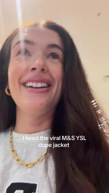 I need the M&S viral YSL windbreaker jacket dupe!! Let’s try and find it togethe