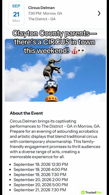 Looking for something fun to do with the kids this weekend? 🎪 Bring the family 