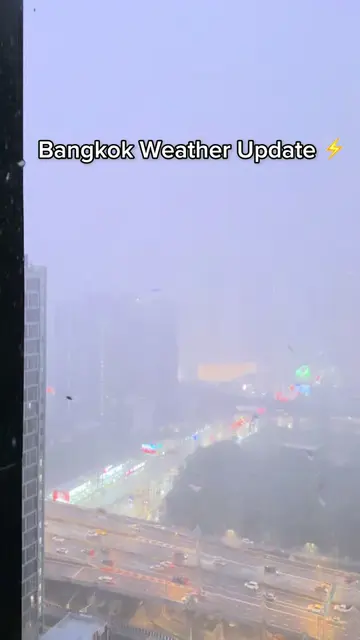 ⚠️ Bangkok Weather Update — September 19 ⚡️⚡️ Bangkok is seeing another stormy d