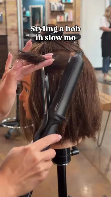 A very popular request! I want you to see the technique of how I curl a bob, so 