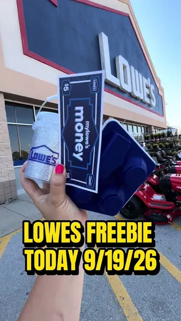 What are you buying with your free $5.00?  #lowesfreebie #freebie #mylowesreward