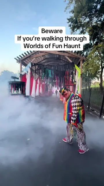 Haunt at Worlds of Fun opens tonight! But I got to have a sneak peak last night.