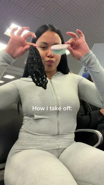 A tubi all flight to land with perfect hair 🤏🏽 #hairtok #hairwrap #longhair #h