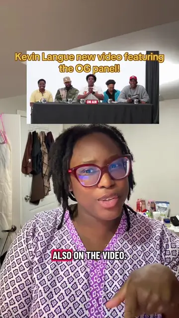 Kevin Langue just posted on both platforms this new video featuring the OG panel