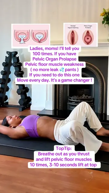 Ladies, moms! 🫂💗 I’ll tell you 100 times… If you’re dealing with pelvic organ 