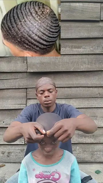 To get deep, defined 360 waves, you must consistently train your natural curl pa